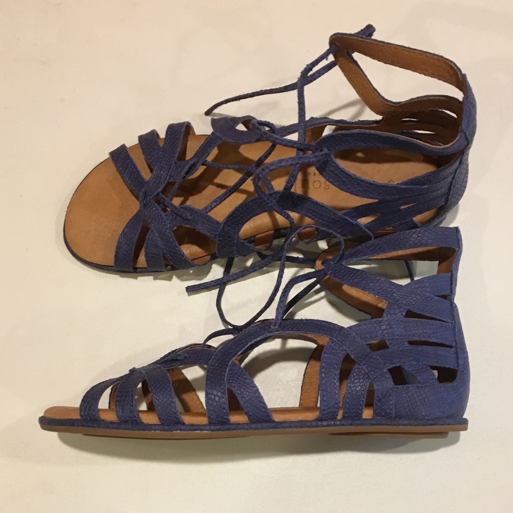 Gentle Souls Break My Heart Gladiator Sandals